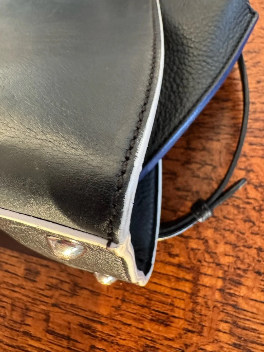 Fendi Mini 3Jours Tote/Crossbody Black Leather with Dust Bag and COA